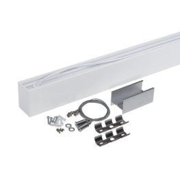40W LED Linearleuchte Slim Direktmontage oder mit Abhängung weiß neutralweiß