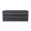 Wandleuchte mit E27 Fassung grau IP54