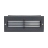 Wandleuchte mit E27 Fassung grau V2 IP54