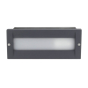 Wandleuchte mit E27 Fassung grau V3 IP54