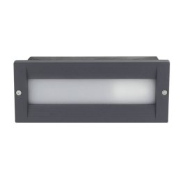 Wandleuchte mit E27 Fassung grau V3 IP54