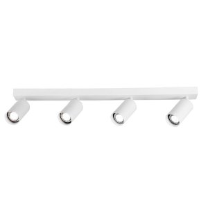 Deckenstrahler GU10 Aluminium schwenkbar 4-flammig