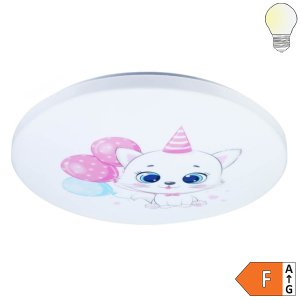 65W LED Kinderzimmerleuchte PINK KITTY Farbwechsel