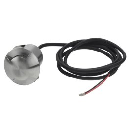 1.3W LED Bodeneinbauleuchte TwoSide-Effekt Inox 24V IP68 warmweiß