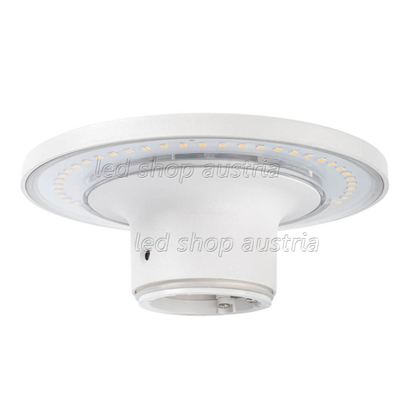 (Bild für) 12W LED Wandleuchte rund IP65 weiß warmweiß