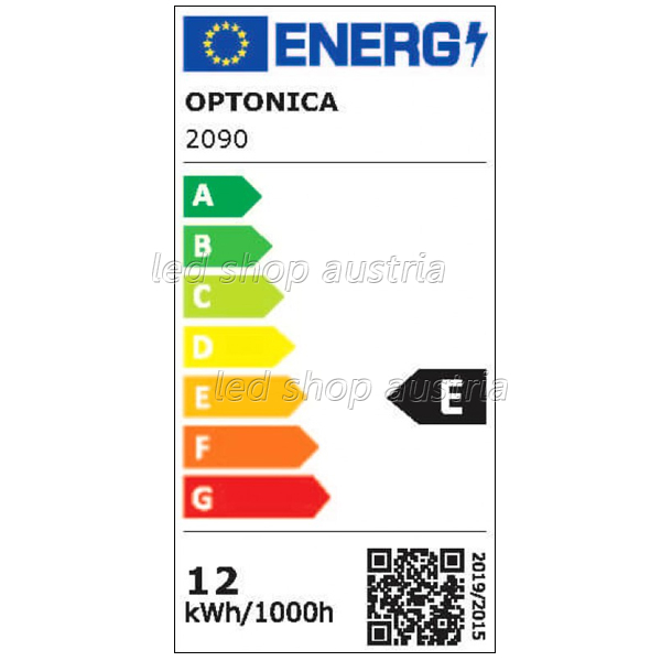 (Bild für) 12W LED Wandleuchte rund IP65 schwarz warmweiß