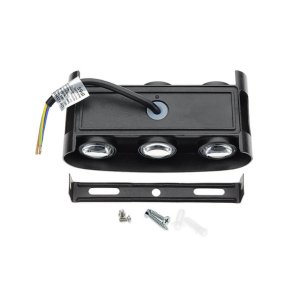 6W LED Wandleuchte schwarz Up-Down warmweiß