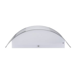 LED Außen- Wandleuchte 1x E27 Edelstahl Stripes