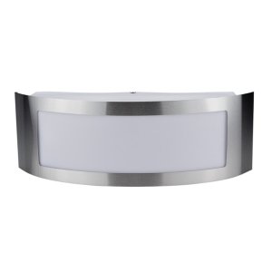 LED Außen- Wandleuchte 1x E27 Edelstahl Classic