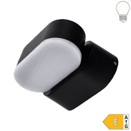 6W LED Außen- Wandleuchte schwenkbar schwarz neutralweiß