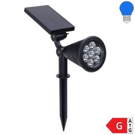 1.5W LED Solar Gartenleuchte 6V IP65 blau