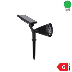 1.5W LED Solar Gartenleuchte 6V IP65 grün