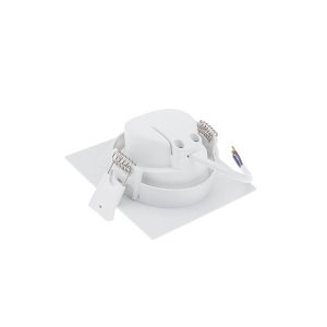 7W LED SMD Downlight quadratisch schwenkbar inkl. Trafo neutralweiß