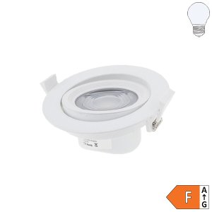 10W LED SMD Downlight rund schwenkbar inkl. Trafo kaltweiß
