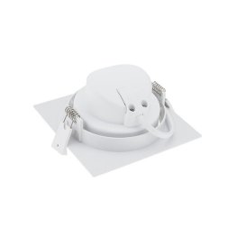 10W LED SMD Downlight quadratisch schwenkbar inkl. Trafo warmweiß