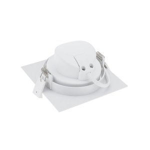 10W LED SMD Downlight quadratisch schwenkbar inkl. Trafo warmweiß