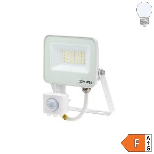 LED SMD Fluter mit Bewegungsmelder 120° weiß 20W kaltweiß