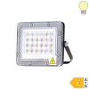 (Bild für) LED Fluter Professional schwarz 90° Abstrahlwinkel 20W warmweiß