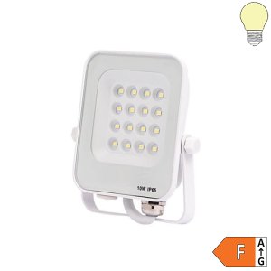 LED SMD Fluter weiß 90° Abstrahlwinkel 10W warmweiß