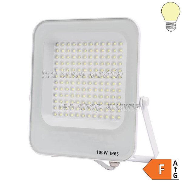(Bild für) LED SMD Fluter weiß 90° Abstrahlwinkel 100W warmweiß