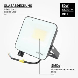 50W LED Fluter CCT Easy Fix IP65