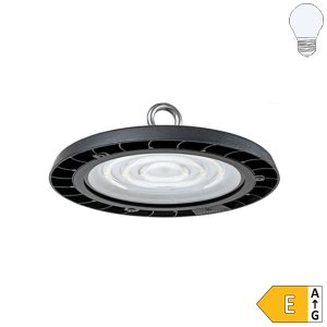 100W LED Highbay Hallenleuchte UFO 90° kaltweiß