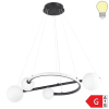 (Bild für) 36W LED Pendelleuchte Warmweiß Schwarz