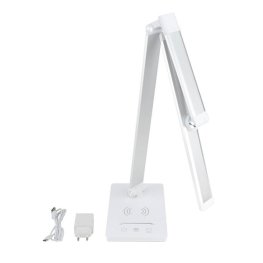 7W LED Tischleuchte CCT mit wireless charging für Smartphones weiß
