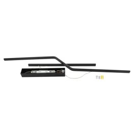 13W LED Pendelleuchte warmweiß schwarz 105cm