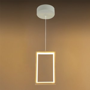 4W LED Pendelleuchte weiß warmweiß