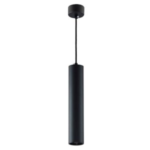 LED Pendelleuchte GU10 30cm schwarz