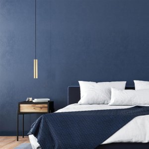 LED Pendelleuchte GU10 30cm gold