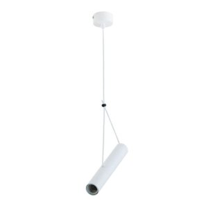 LED Pendelleuchte E27 25cm weiß
