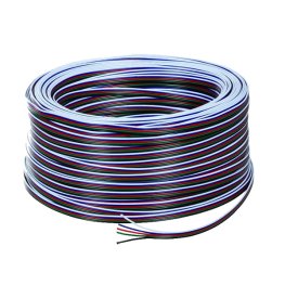 Verbindungskabel 5 x 0,35mm² RGB-W- 1 Meter