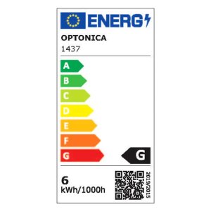 LED E14 Windstoßkerze 5,5W Kunststoff warmweiß