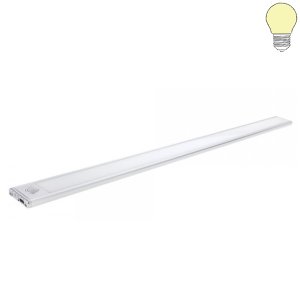 LED Akku- Schrankleuchte 3.5W weiß mit Bewegungsmelder warmweiß