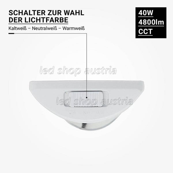 (Bild für) 40W LED Unterbauleuchte 120cm CCT IP20