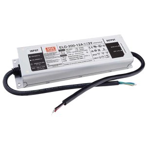 LED Trafo MEAN WELL ELG-Series IP65 - 12V DC 192W