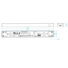 LED Trafo SLIM THIN Premium - 24V DC 100W