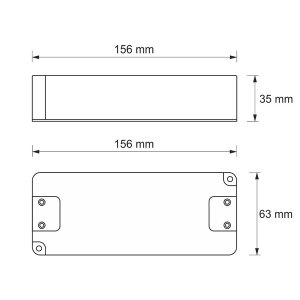 LED Montagenetzteil 24V DC 0-80W