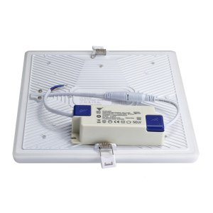 36W LED Frameless Mini Einbaupanel quadratisch inkl. Trafo neutralweiß