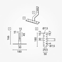 Dachhaken für Solarpanels