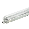 T8 Wannenleuchte IP65 für LED Röhren 60cm 1-flammig