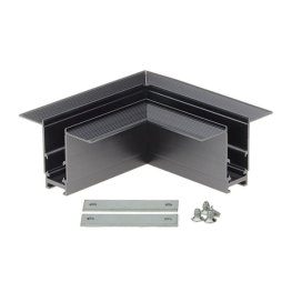 Eckstück Einbau für 48V Stromschiene Magnetic Line R15 schwarz