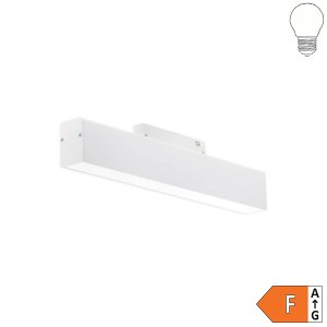 12W LED Leuchte 30cm für 48V Stromschiene Magnetic Line R35 weiß neutralweiß