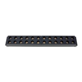 10W LED Strahler 24-flammig für 48V Stromschiene Mini Magnetic Line schwarz neutralweiß