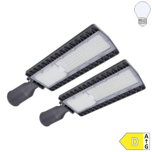 LED Straßenleuchte 60W 2Stk. kaltweiß