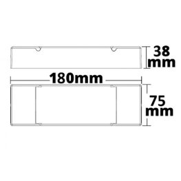 DALI DT81 Adresse Universal Push-Dim PWM-Dimmer IP67, 4 Kanal, 12-36V 4x5A, 48V 4x3A