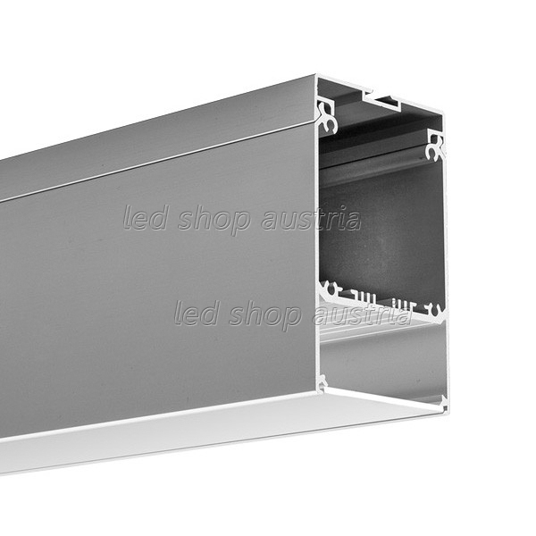 (Bild für) LED Profil GLADES Silber 2000mm