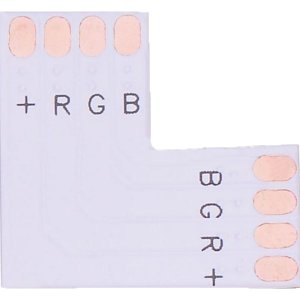 RGB LED Stripe 10mm Eckanschluss Löthilfe
